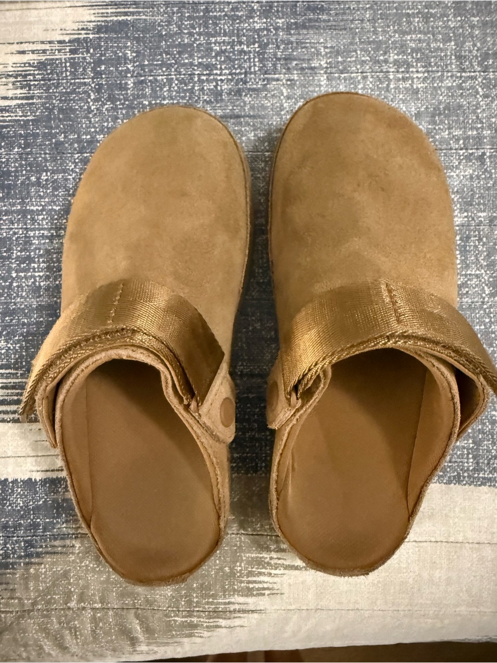 UGG Women's Chestnut Suede Mule Clogs